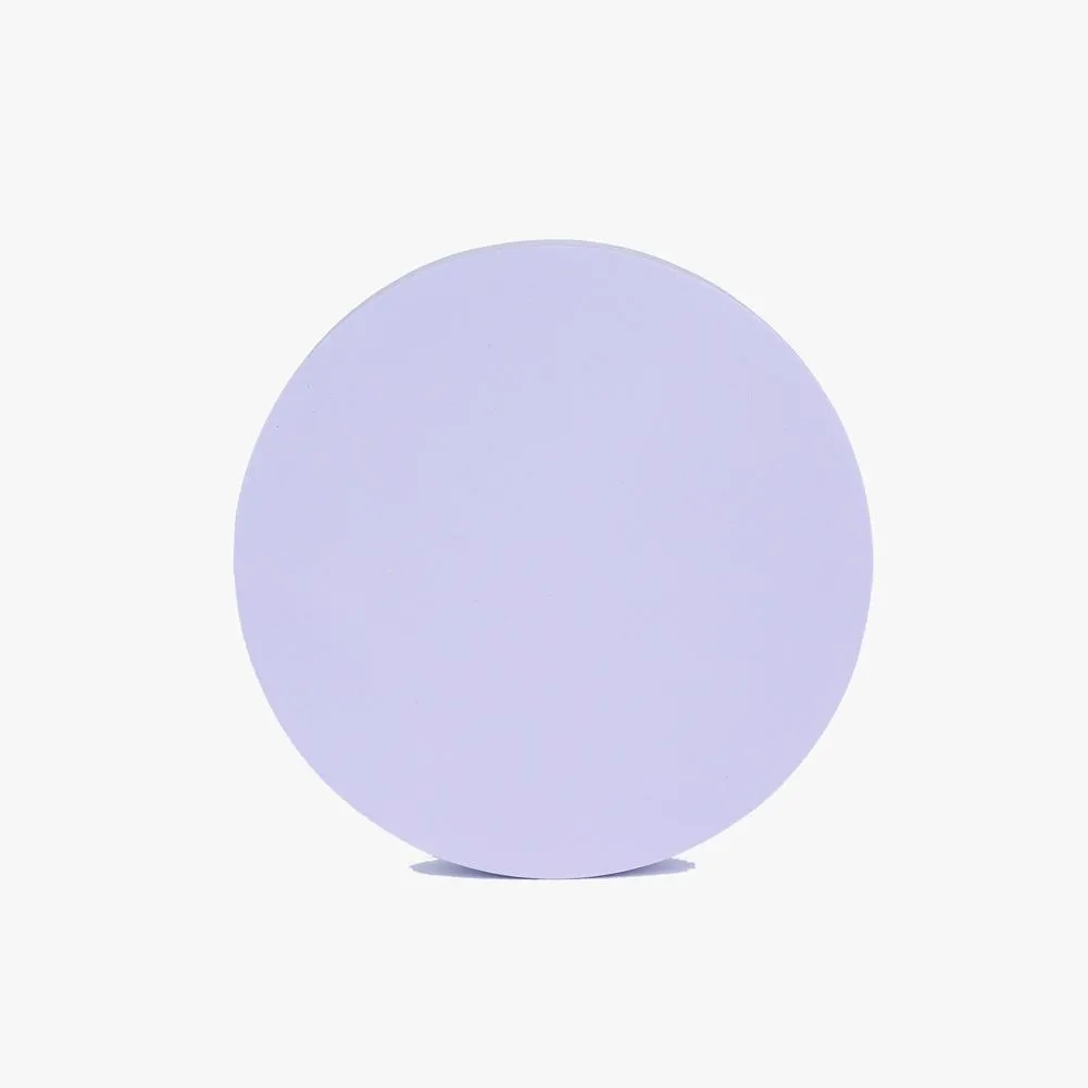 Geometric Foam Styling Props for Photography - Large Circle 18cm (Periwinkle Purple)