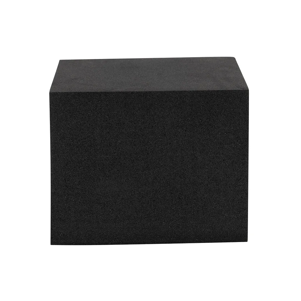 Geometric Foam Styling Props For Photography - Raven Black 4 Pack