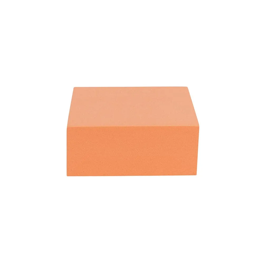 Geometric Foam Styling Props For Photography - Rockmelon Orange 4 Pack