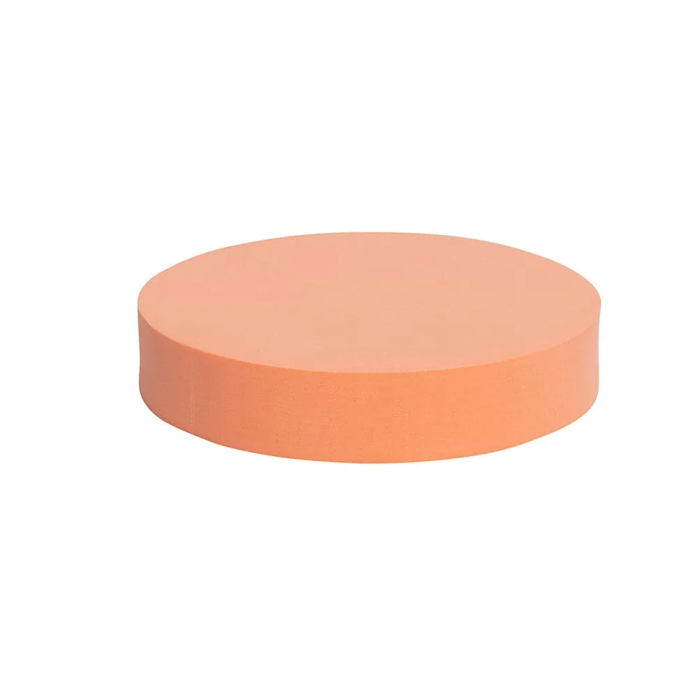 Geometric Foam Styling Props For Photography - Rockmelon Orange 4 Pack