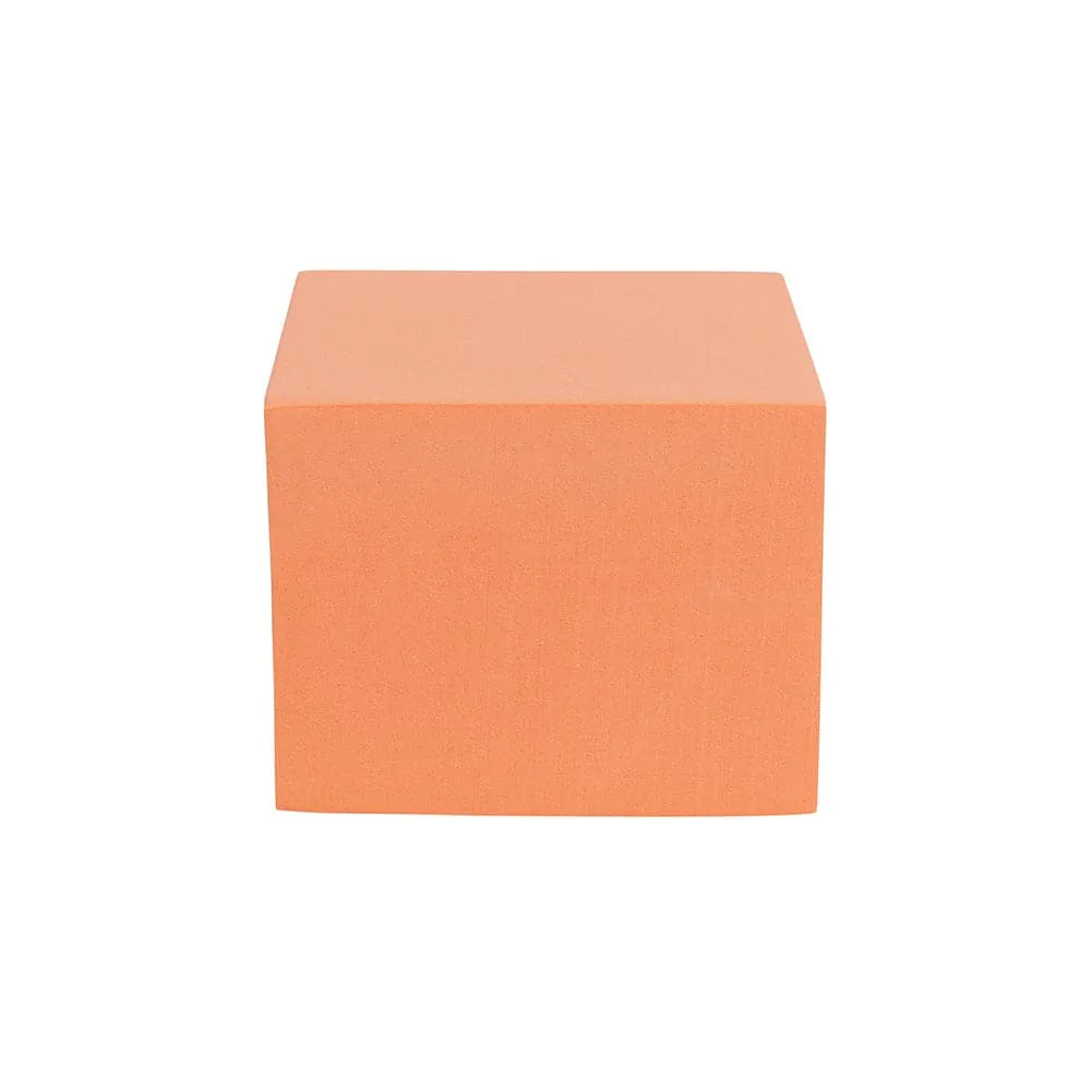 Geometric Foam Styling Props For Photography - Rockmelon Orange 4 Pack