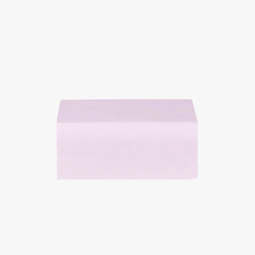 Geometric Foam Styling Props for Photography - Short Square 10cm (Blush Pink)