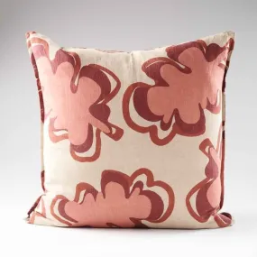 Gidget Natural/Rose Cushion