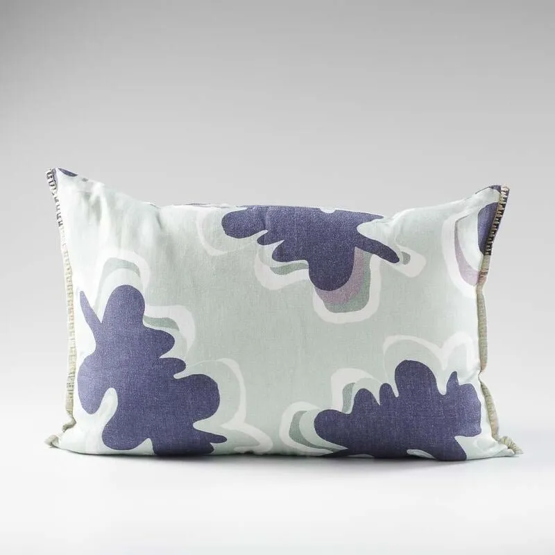 Gidget Sea mist/Navy Cushion