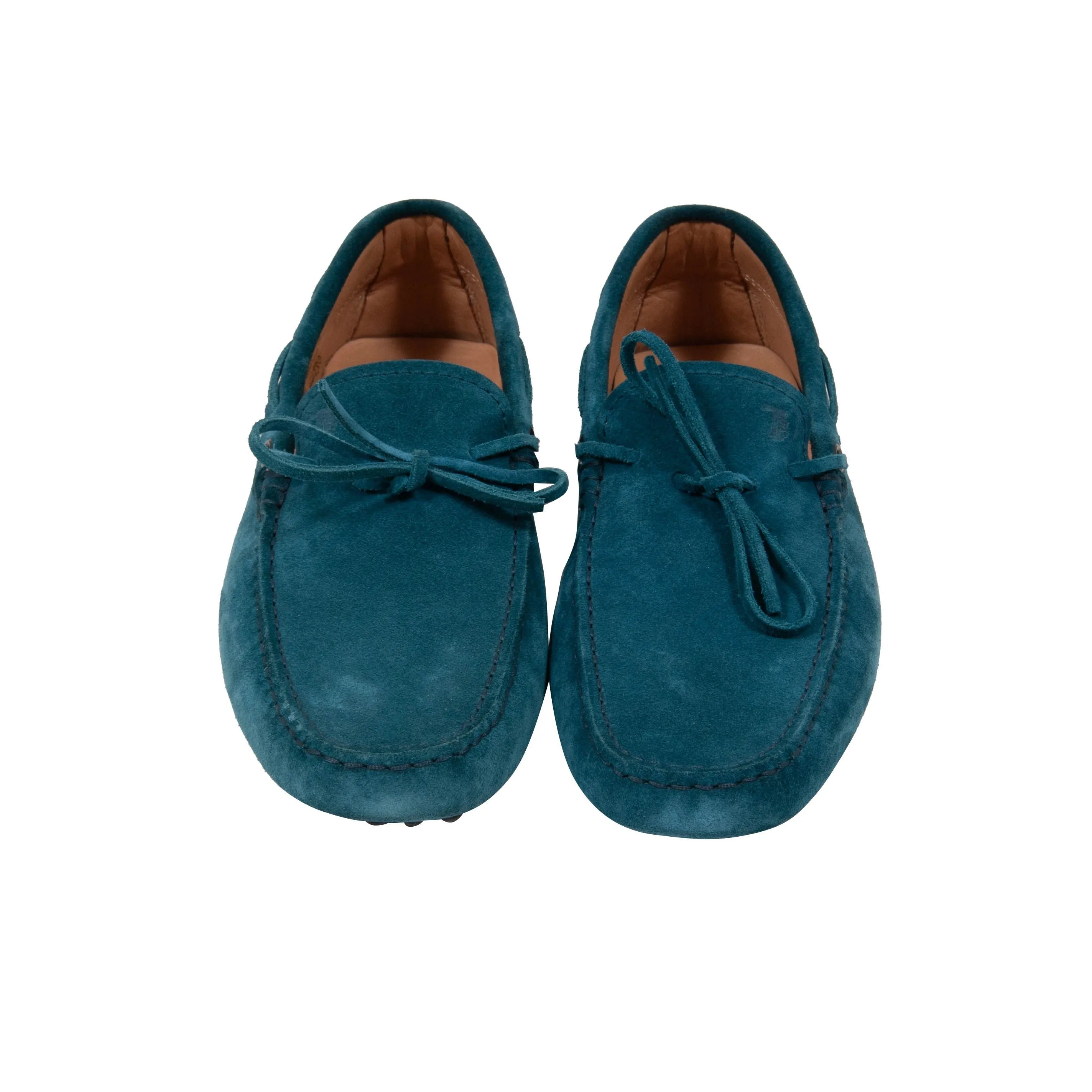 Gommino Suede Driving Loafers (Navy)