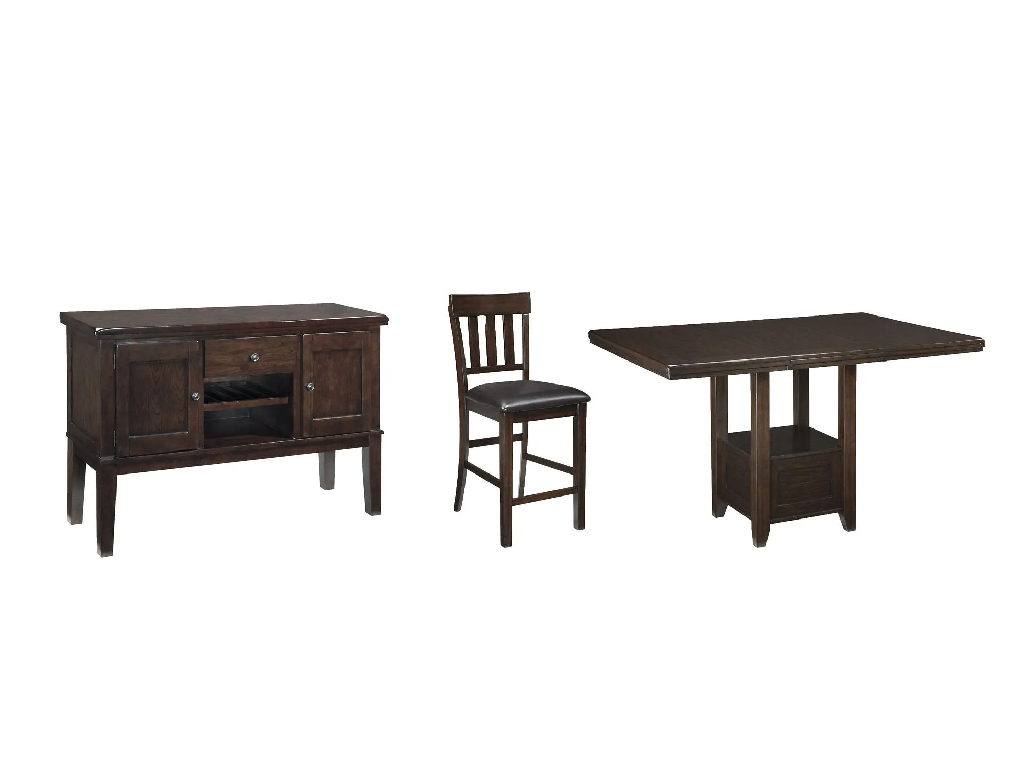 Haddigan 6-Piece Counter Height Dining Room Set