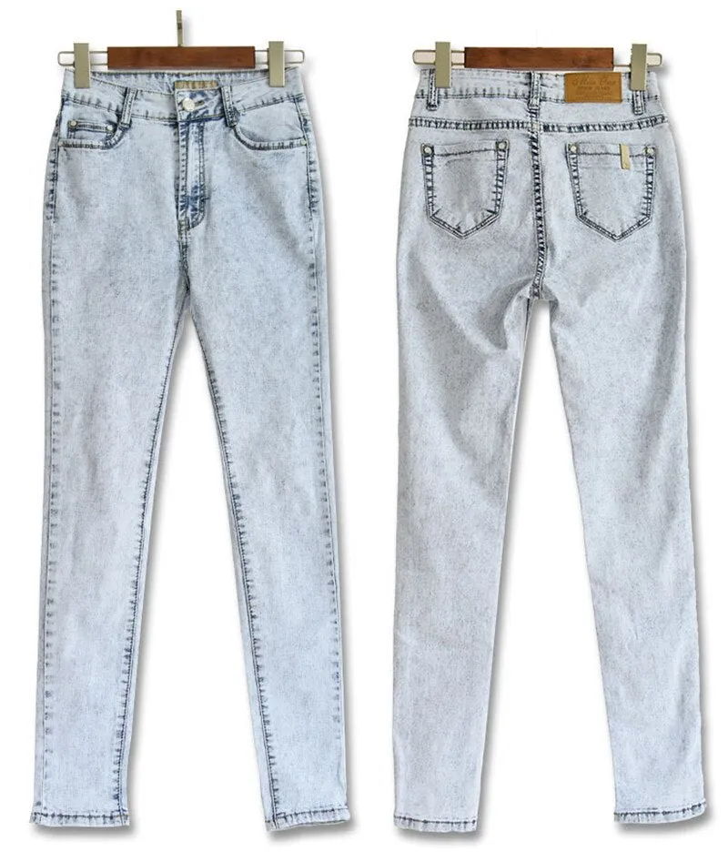 High Waist Women Denim Pants