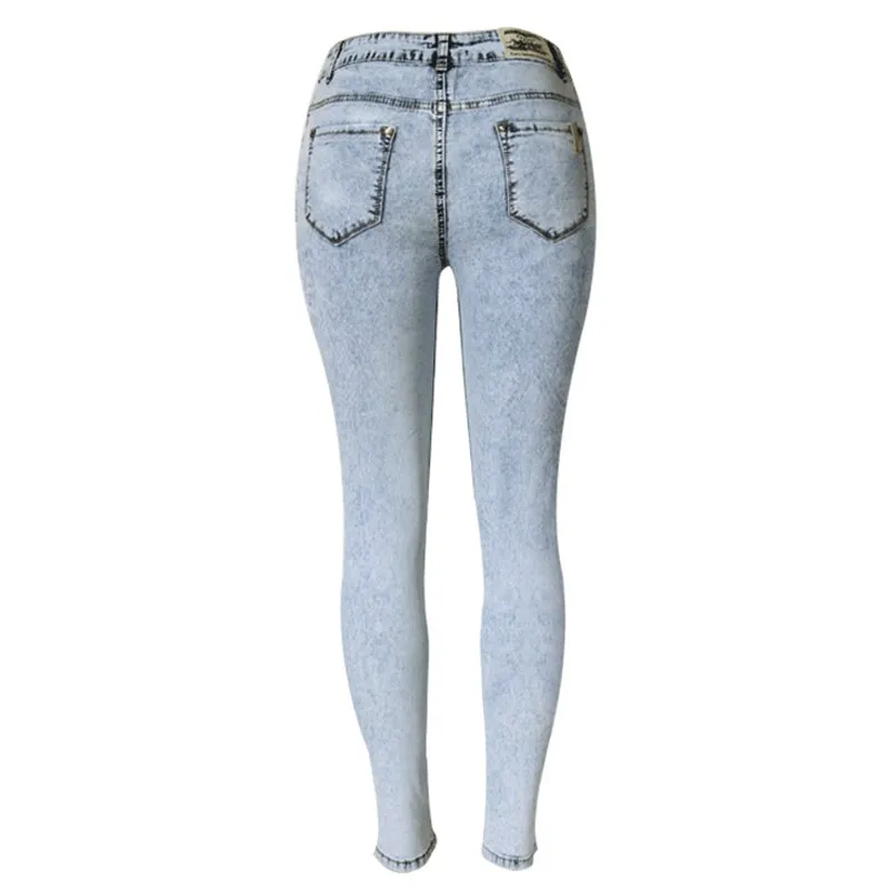 High Waist Women Denim Pants