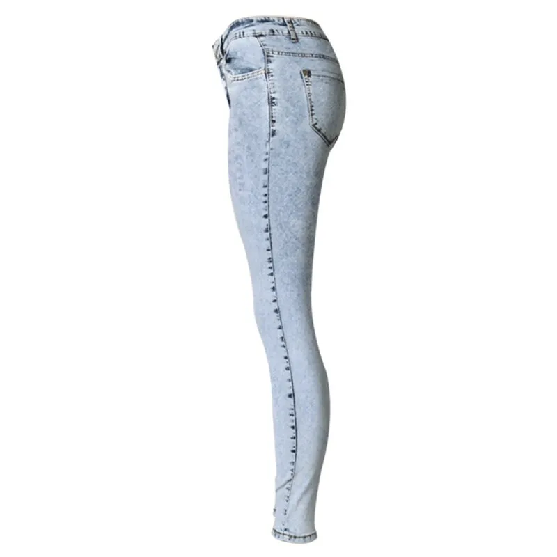 High Waist Women Denim Pants