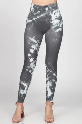 High Waisted Smoke Sublimation Leggings