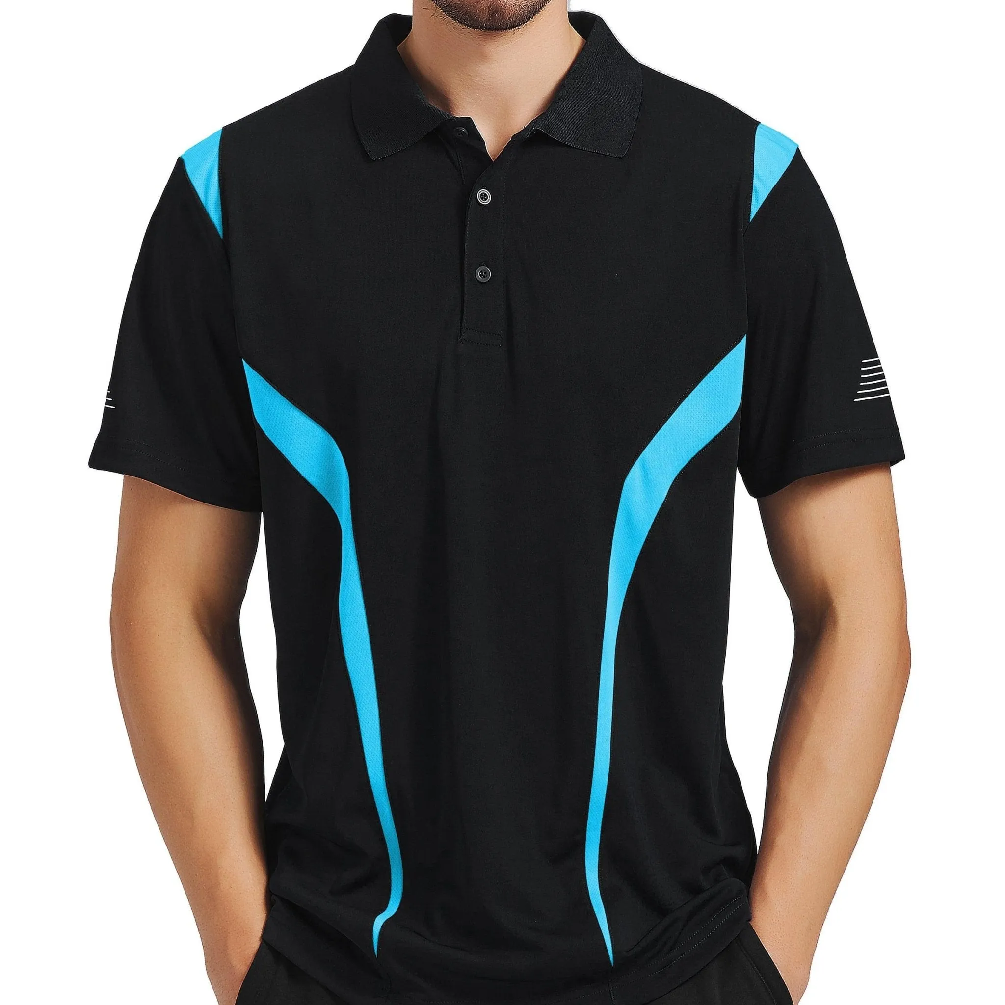 ISUSI Summit Mens Polo Shirts, Short Sleeve