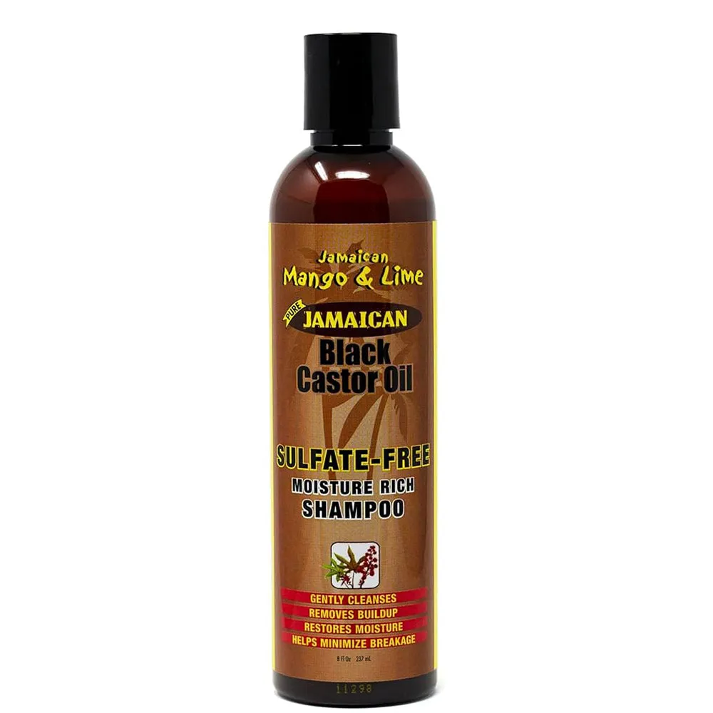 Jamaican Mango & Lime Black Castor Oil Sulfate-Free Shampoo 8 oz