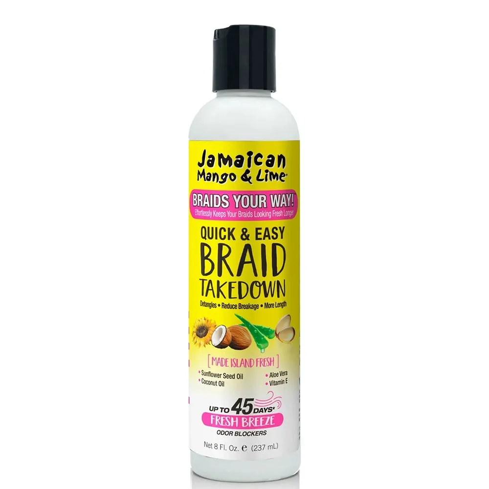 Jamaican Mango & Lime Quick & Easy Braid Takedown 8 oz