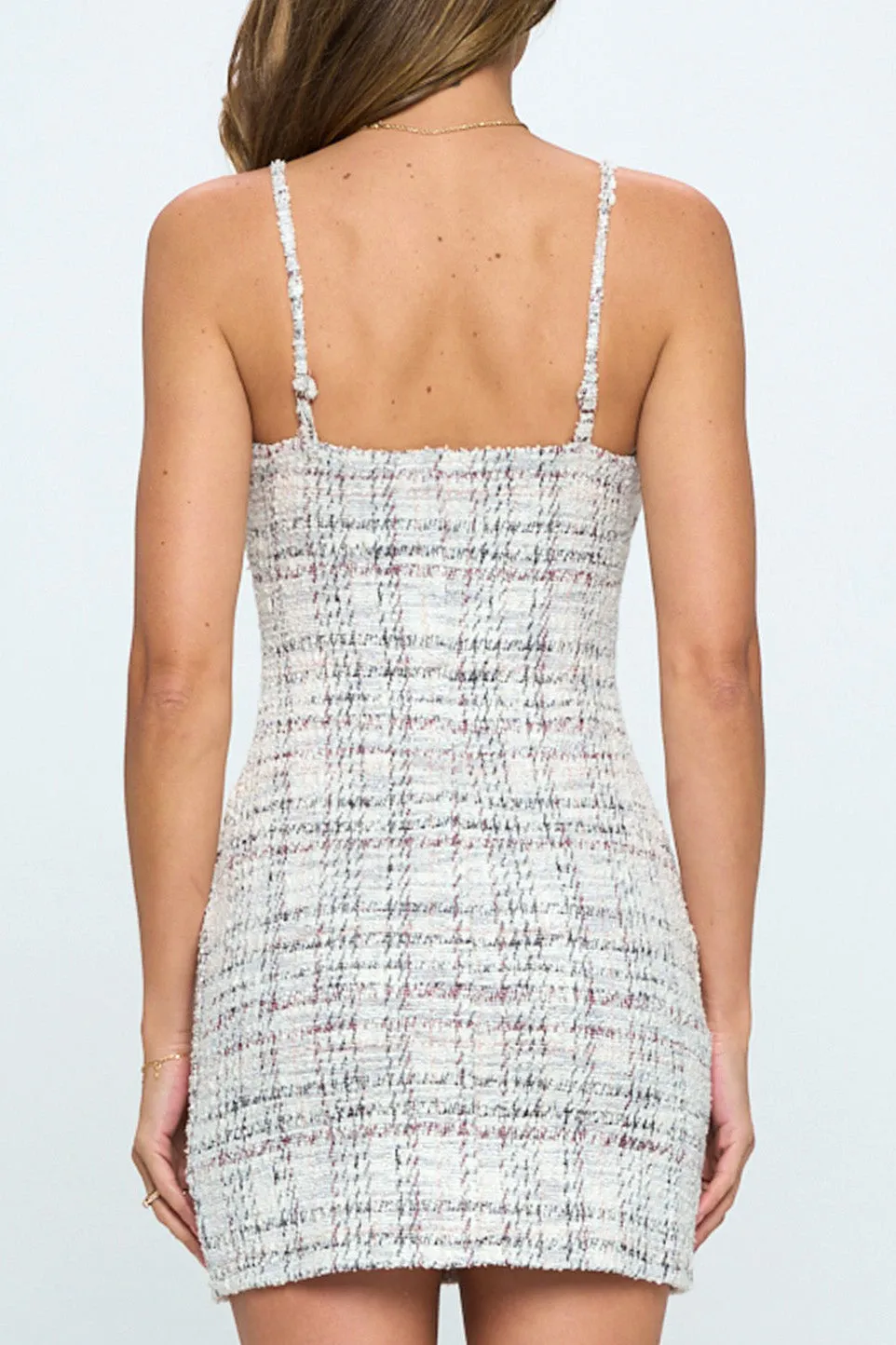 Katy Boucle Knit Mini Dress