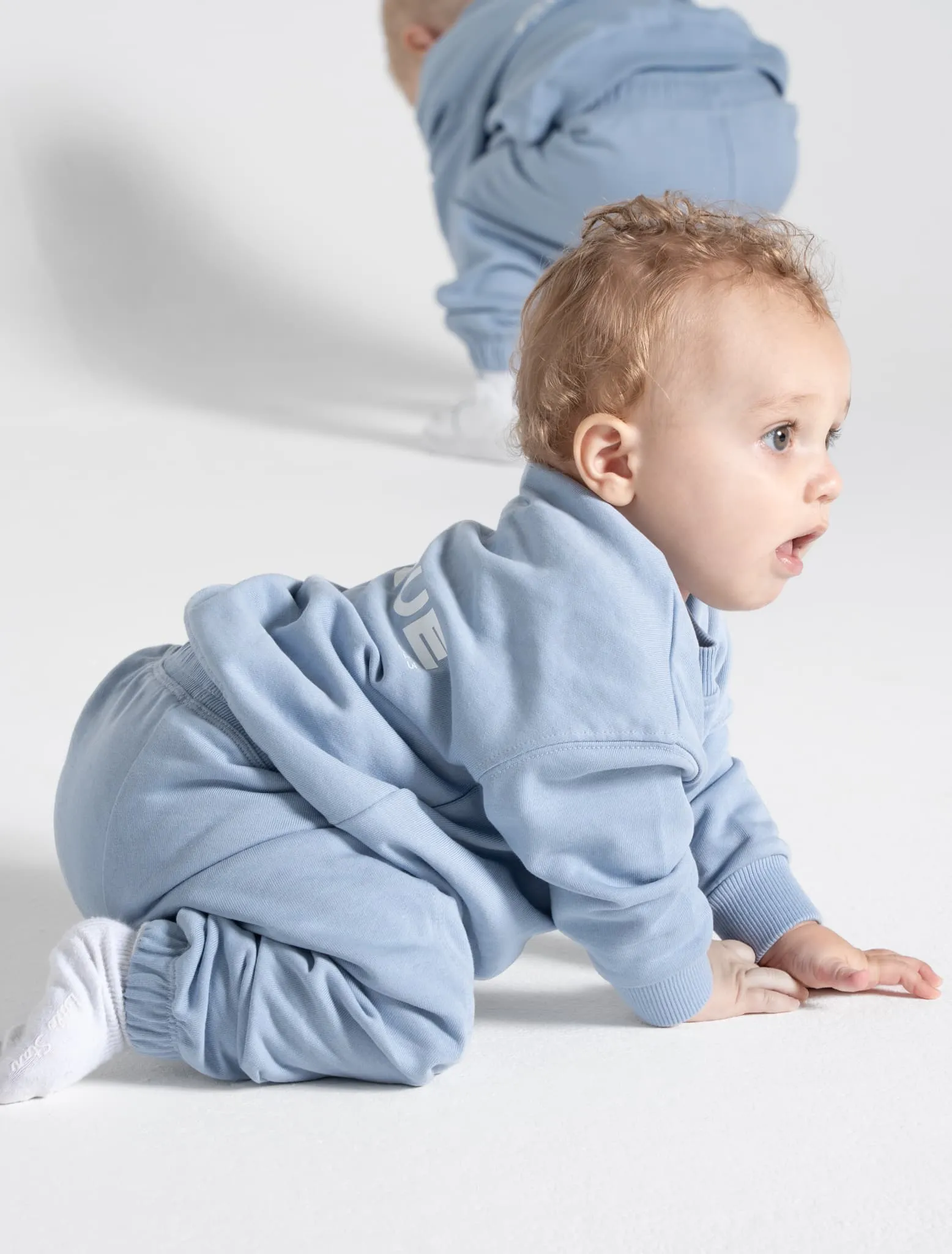 Kids Joggers - Dusky Blue