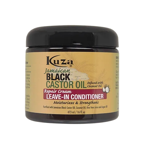 Kuza® Jamaican Black Castor Oil Repair Cream Leave-In Conditioner