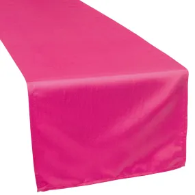 Lamour Satin Table Runner - Magenta