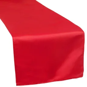 Lamour Satin Table Runner - Red