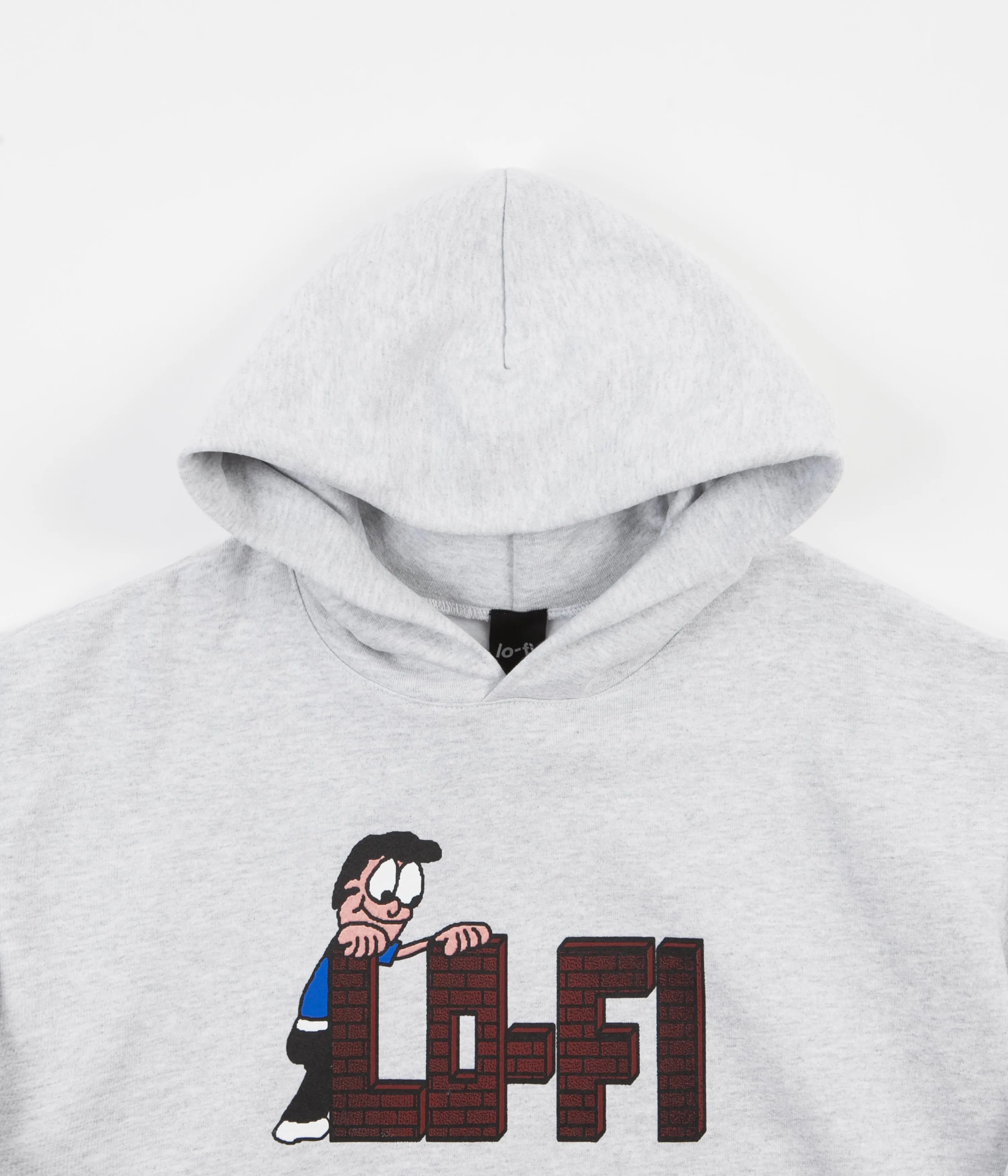 Lo-Fi Neighbour Hoodie - Ash Grey