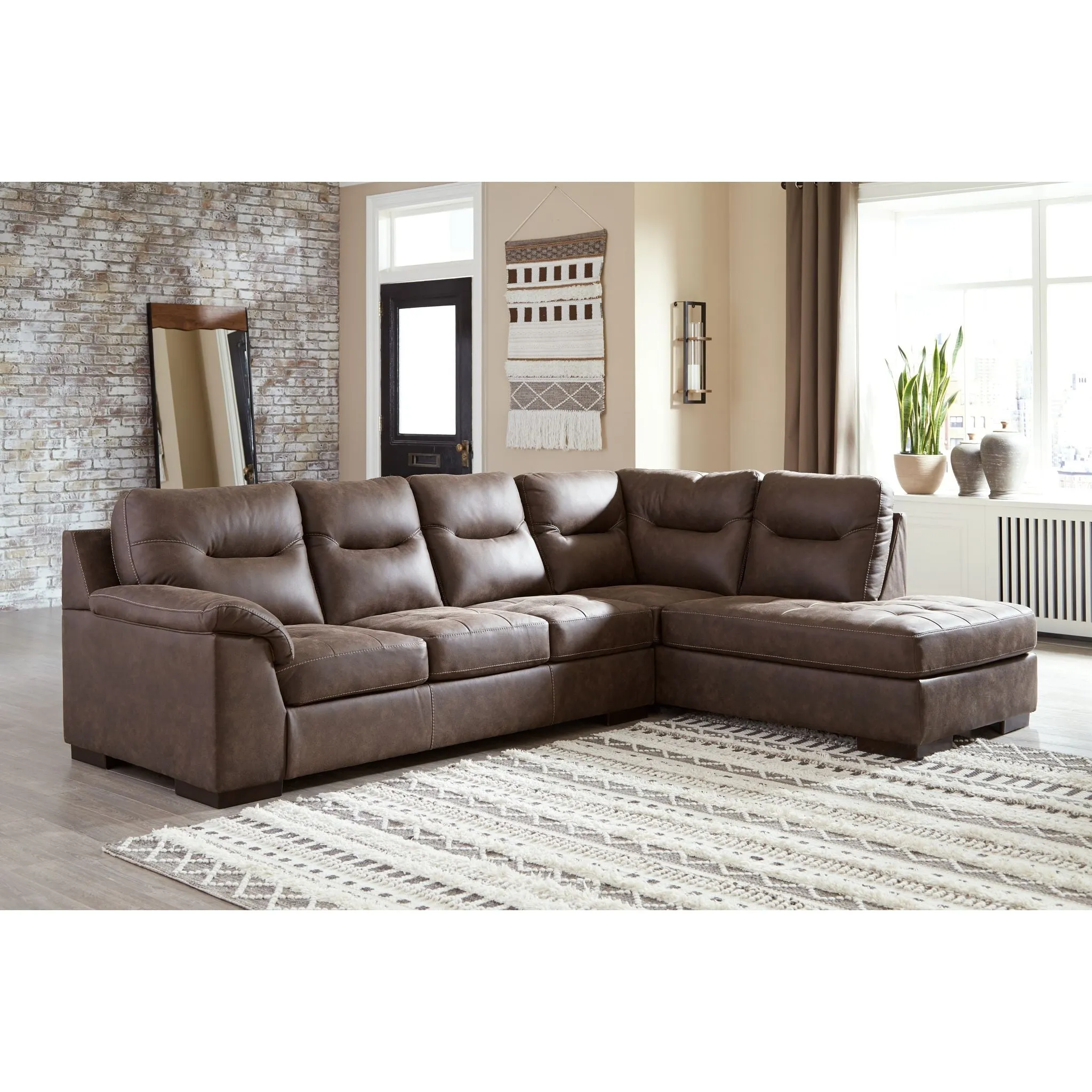 Maderla 2 Piece Sectional with Chaise