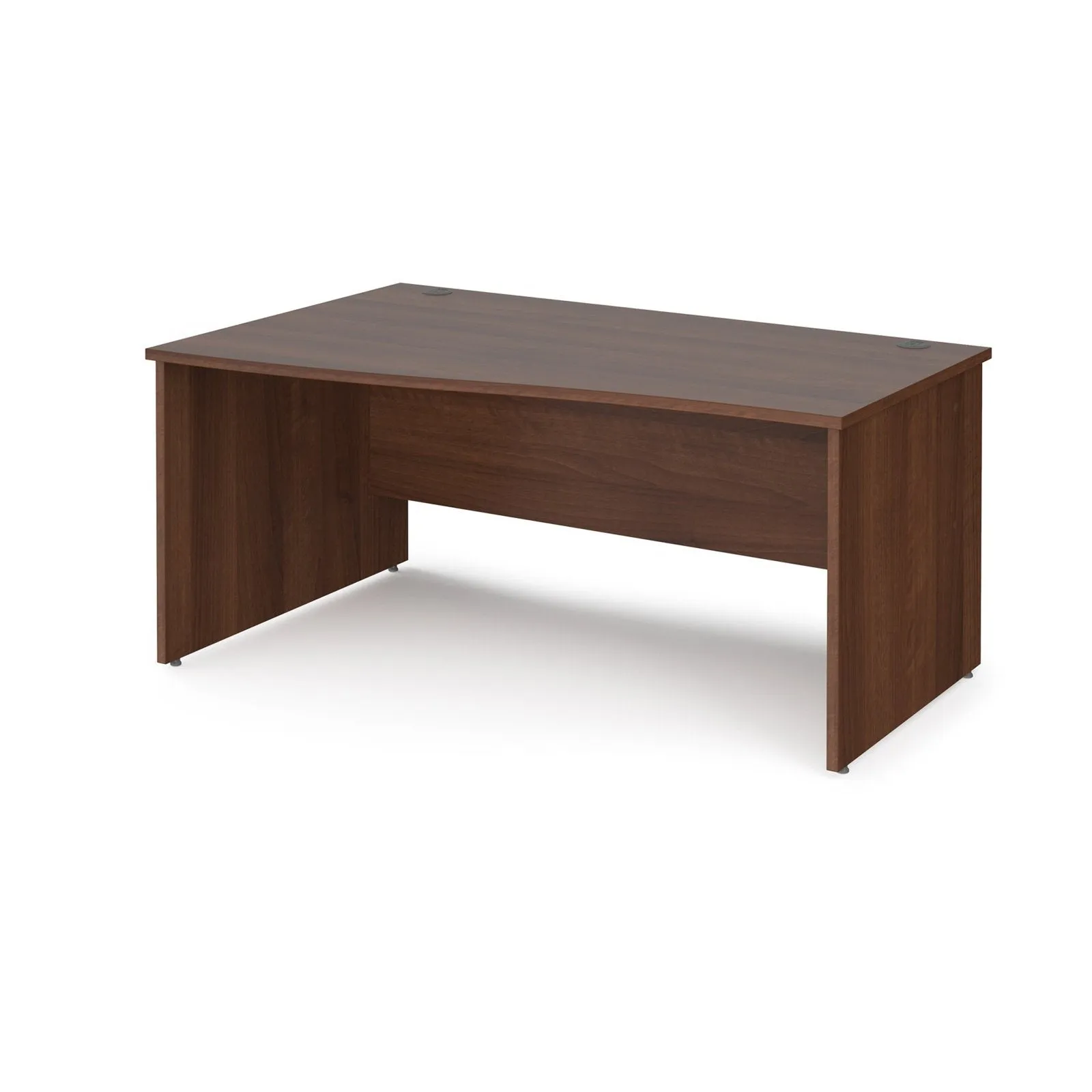 Maestro 25 panel leg left hand wave desk