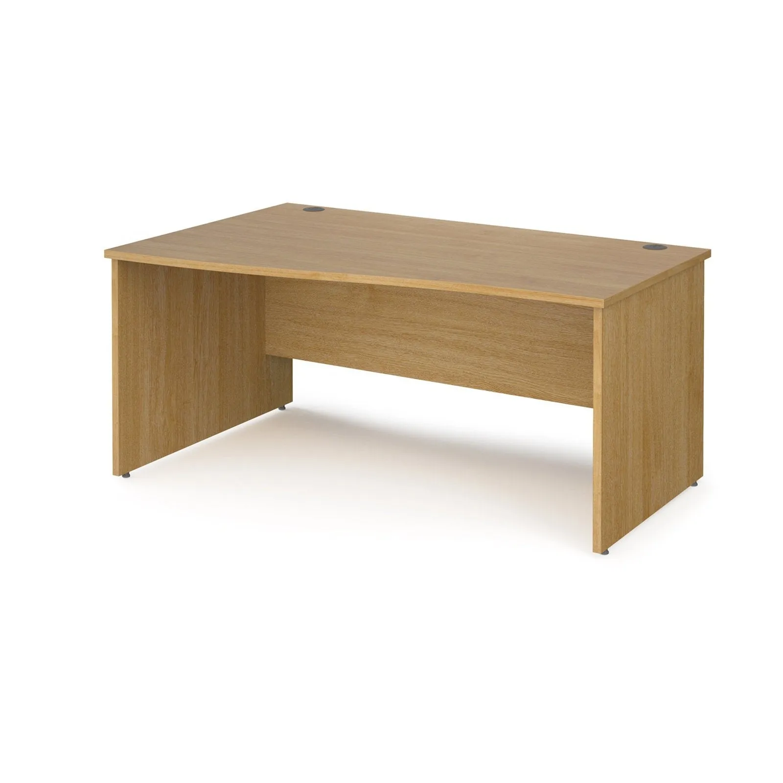 Maestro 25 panel leg left hand wave desk