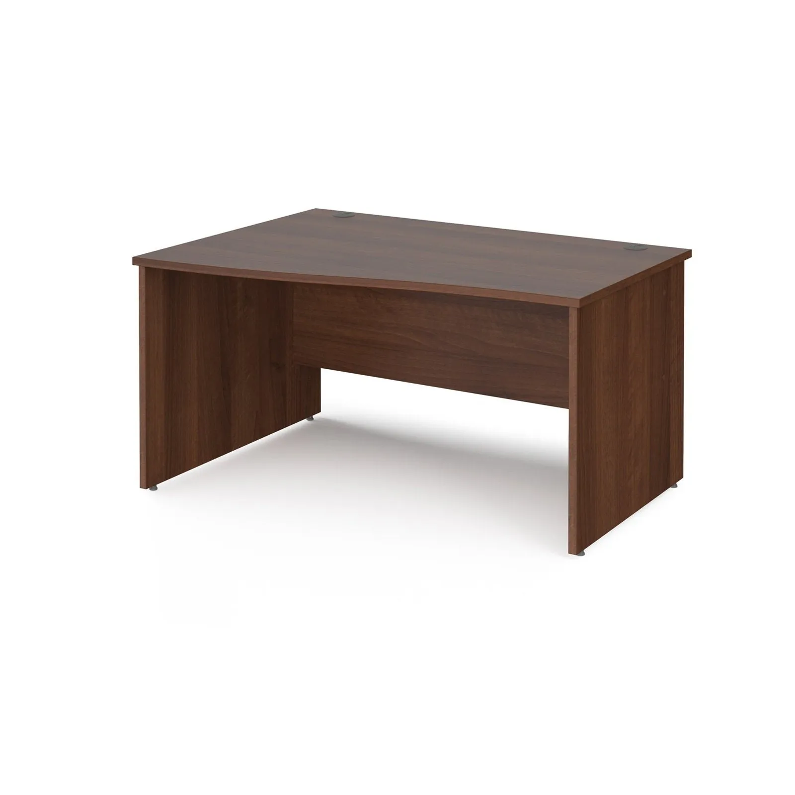 Maestro 25 panel leg left hand wave desk