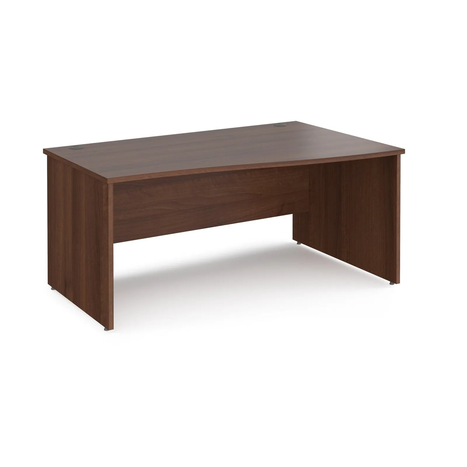 Maestro 25 panel leg right hand wave desk