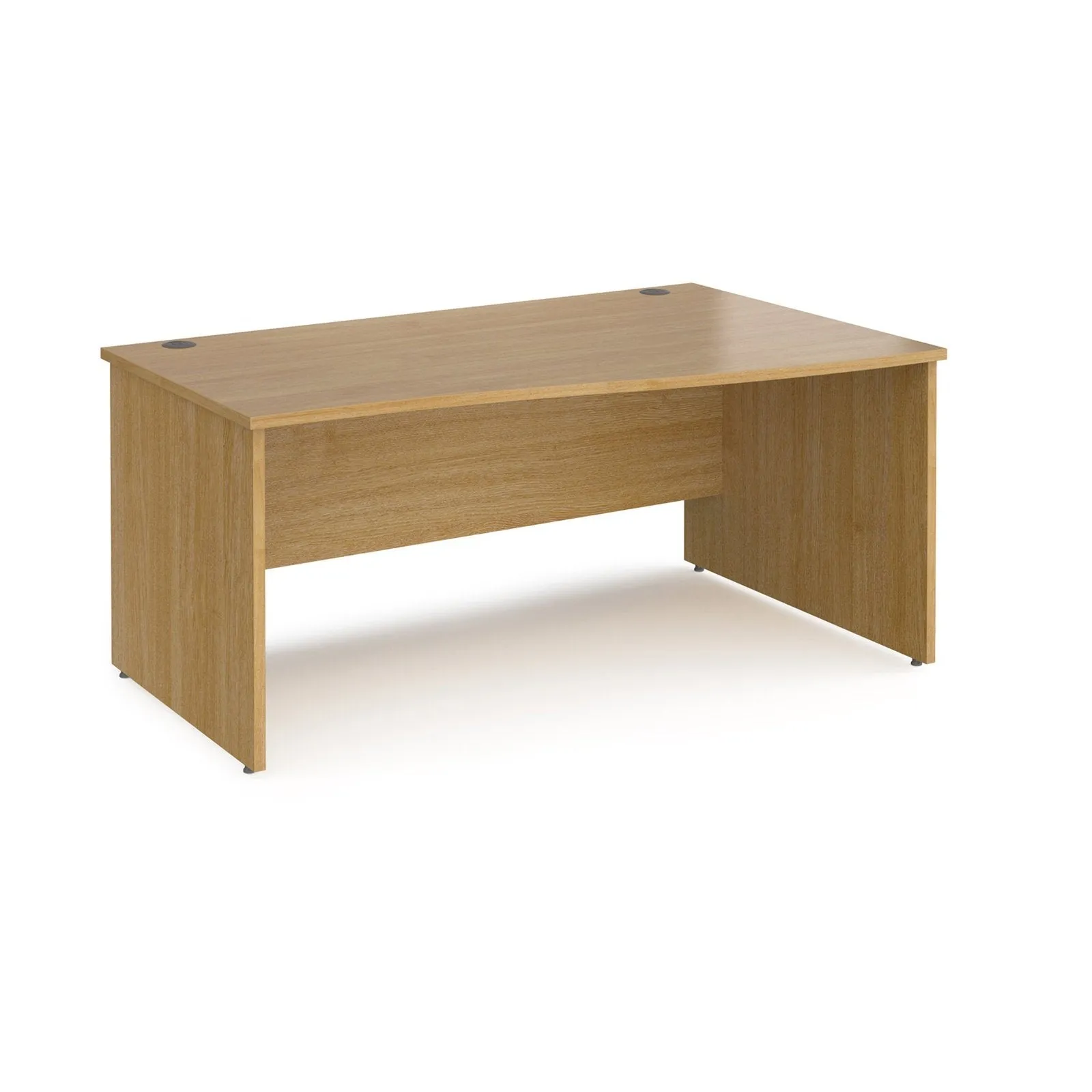 Maestro 25 panel leg right hand wave desk