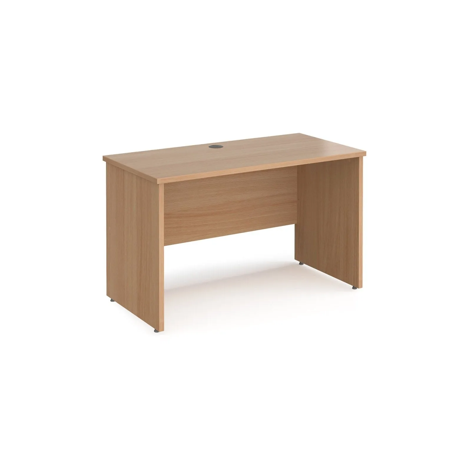 Maestro 25 panel leg straight desk 600 deep