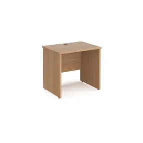 Maestro 25 panel leg straight desk 600 deep