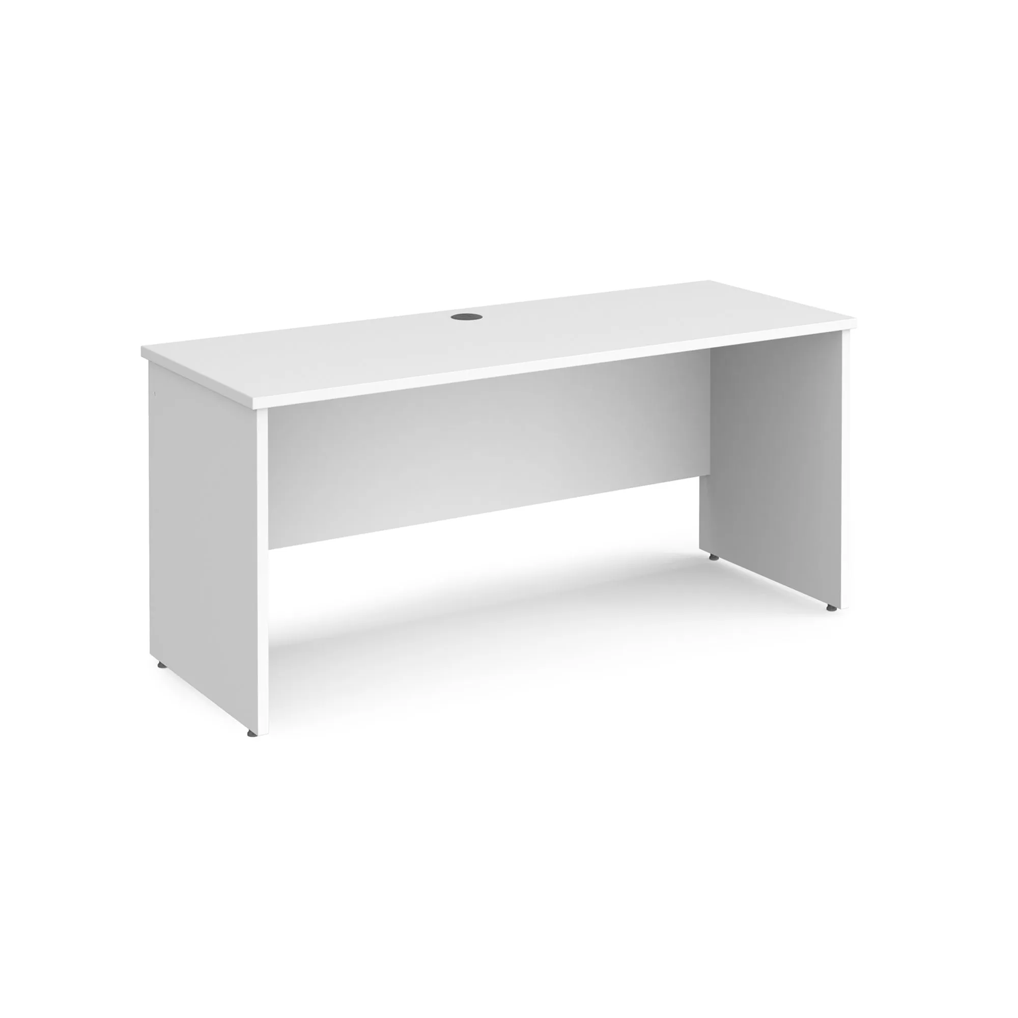 Maestro 25 panel leg straight desk 600 deep