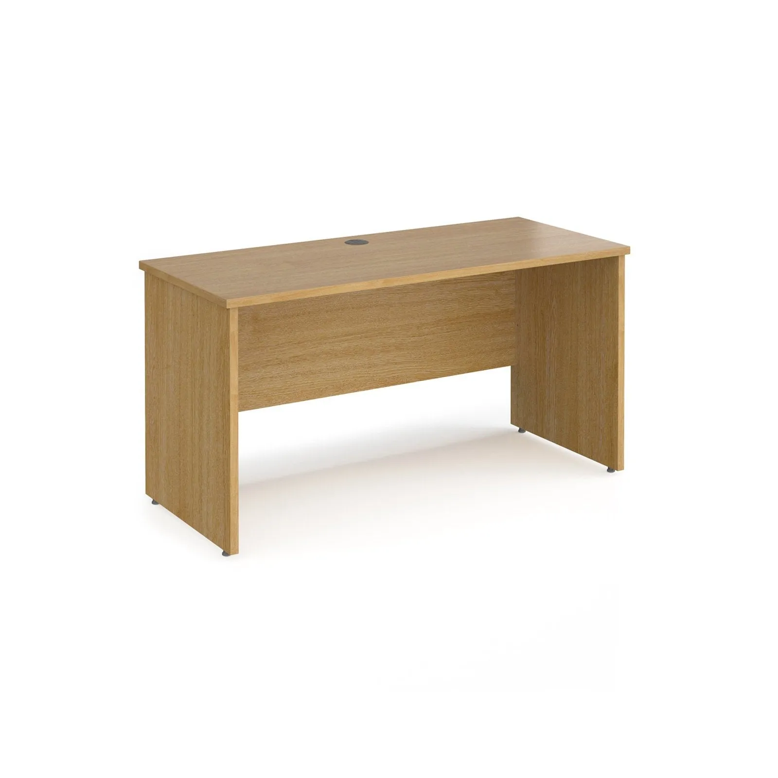 Maestro 25 panel leg straight desk 600 deep