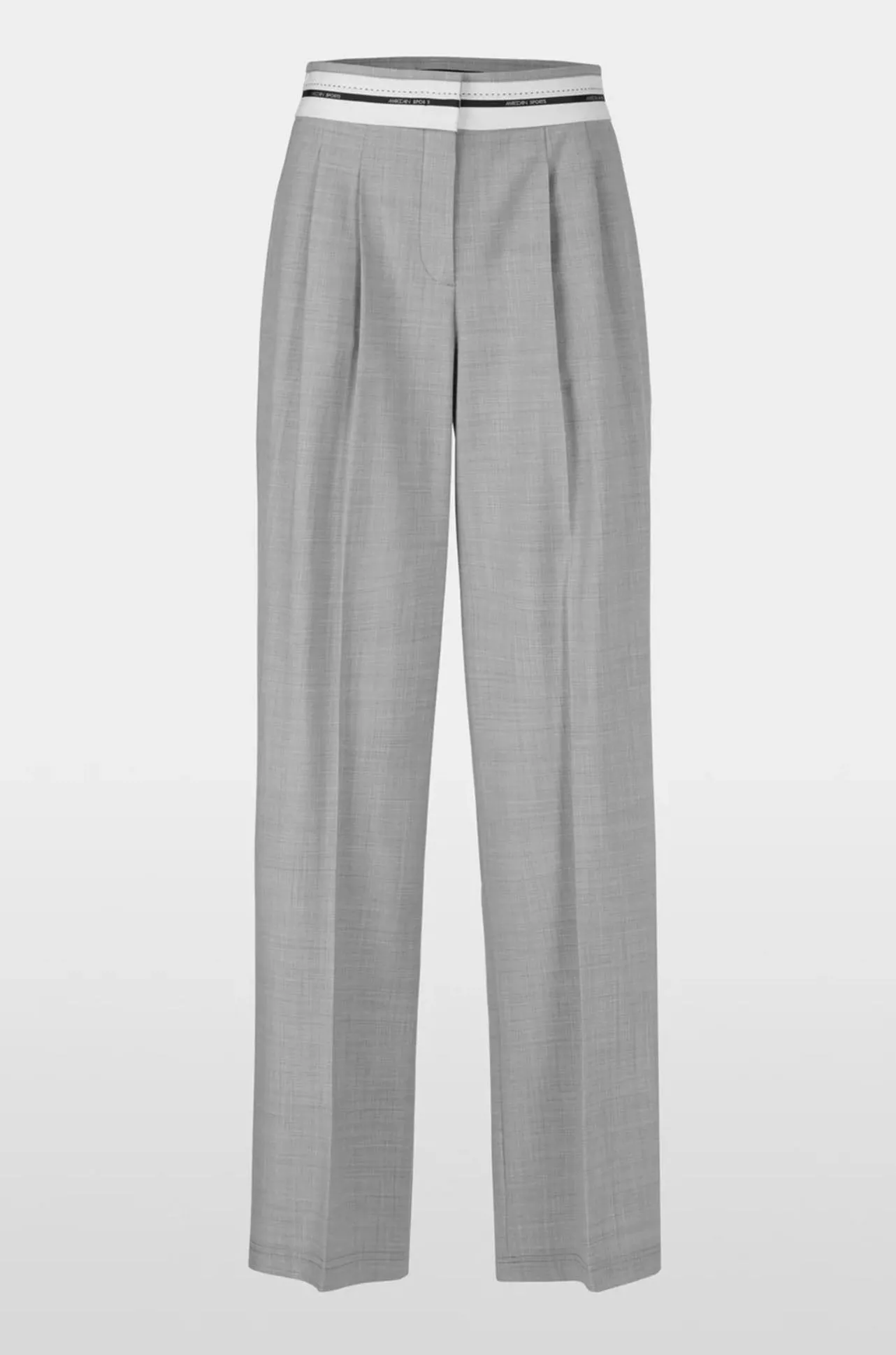 Marc Cain - Wichita High Waist Pants in Silver Grey