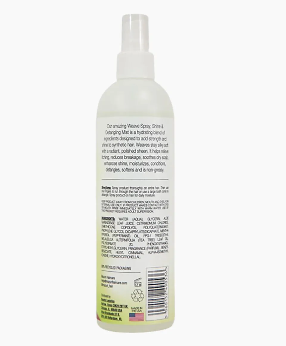 Mazuri - Weave Spray Shine & Detangling Mist with Tea Tree & Aloe - 355ml