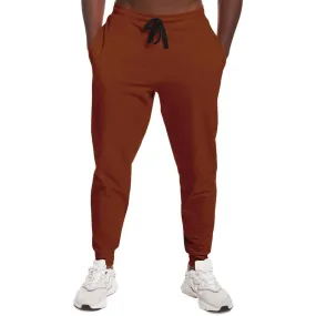 Medium Dark Orange Joggers | Unisex | with PLUS sizes | Medium Dark Pure Orange | C0M75Y100K60