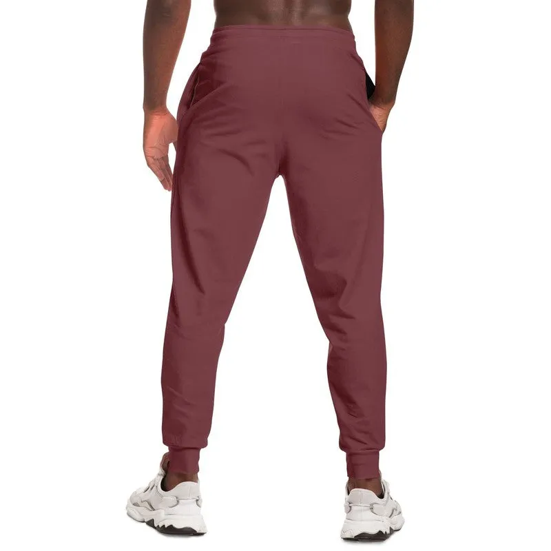 Medium Dark Pink Joggers | Unisex | with PLUS sizes | Medium Dark Pastel Pink | C0M60Y30K60