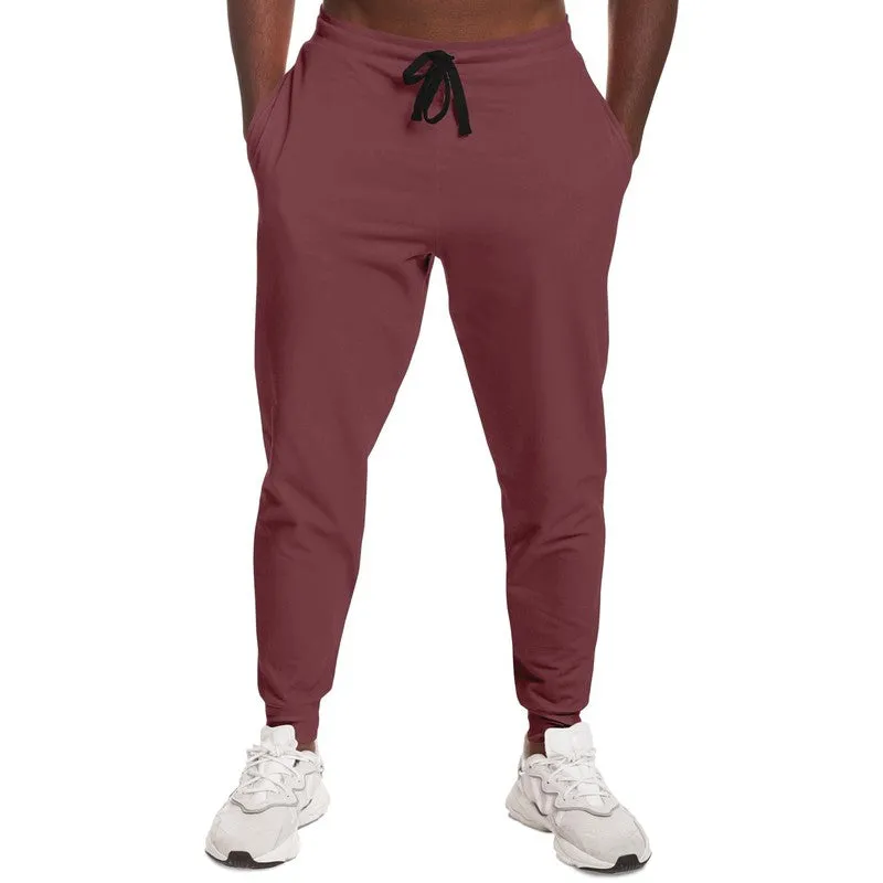 Medium Dark Pink Joggers | Unisex | with PLUS sizes | Medium Dark Pastel Pink | C0M60Y30K60