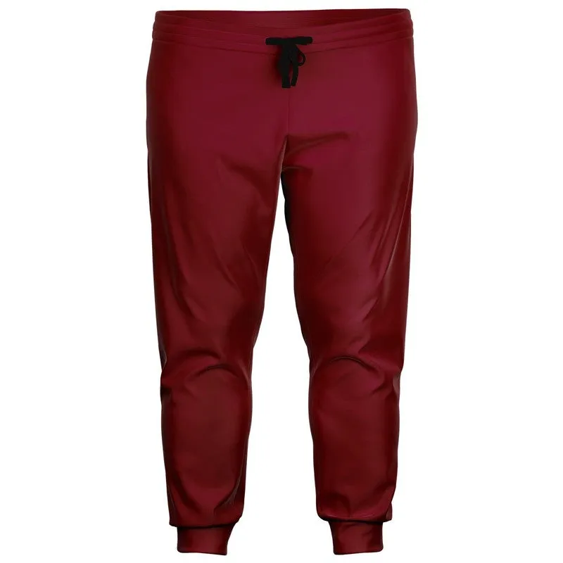 Medium Dark Pink Joggers | Unisex | with PLUS sizes | Medium Dark Pure Pink | C0M100Y50K60