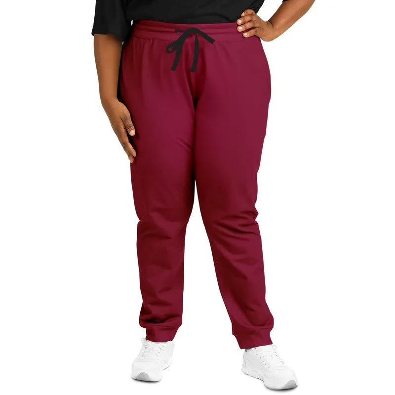 Medium Dark Pink Joggers | Unisex | with PLUS sizes | Medium Dark Pure Pink | C0M100Y50K60