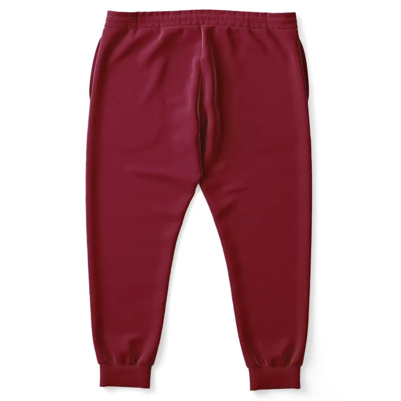 Medium Dark Pink Joggers | Unisex | with PLUS sizes | Medium Dark Pure Pink | C0M100Y50K60