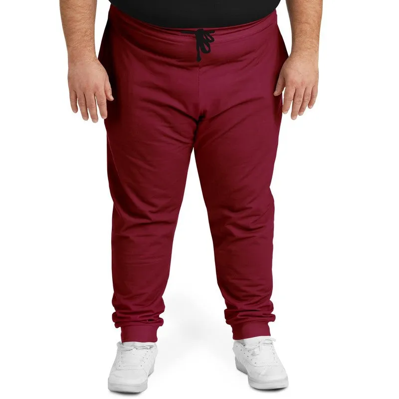 Medium Dark Pink Joggers | Unisex | with PLUS sizes | Medium Dark Pure Pink | C0M100Y50K60