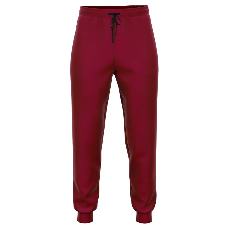 Medium Dark Pink Joggers | Unisex | with PLUS sizes | Medium Dark Pure Pink | C0M100Y50K60