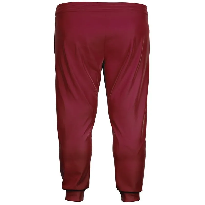 Medium Dark Pink Joggers | Unisex | with PLUS sizes | Medium Dark Pure Pink | C0M100Y50K60