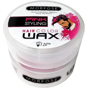 Morfose Hair Color Hair Wax Pink Styling 100ml