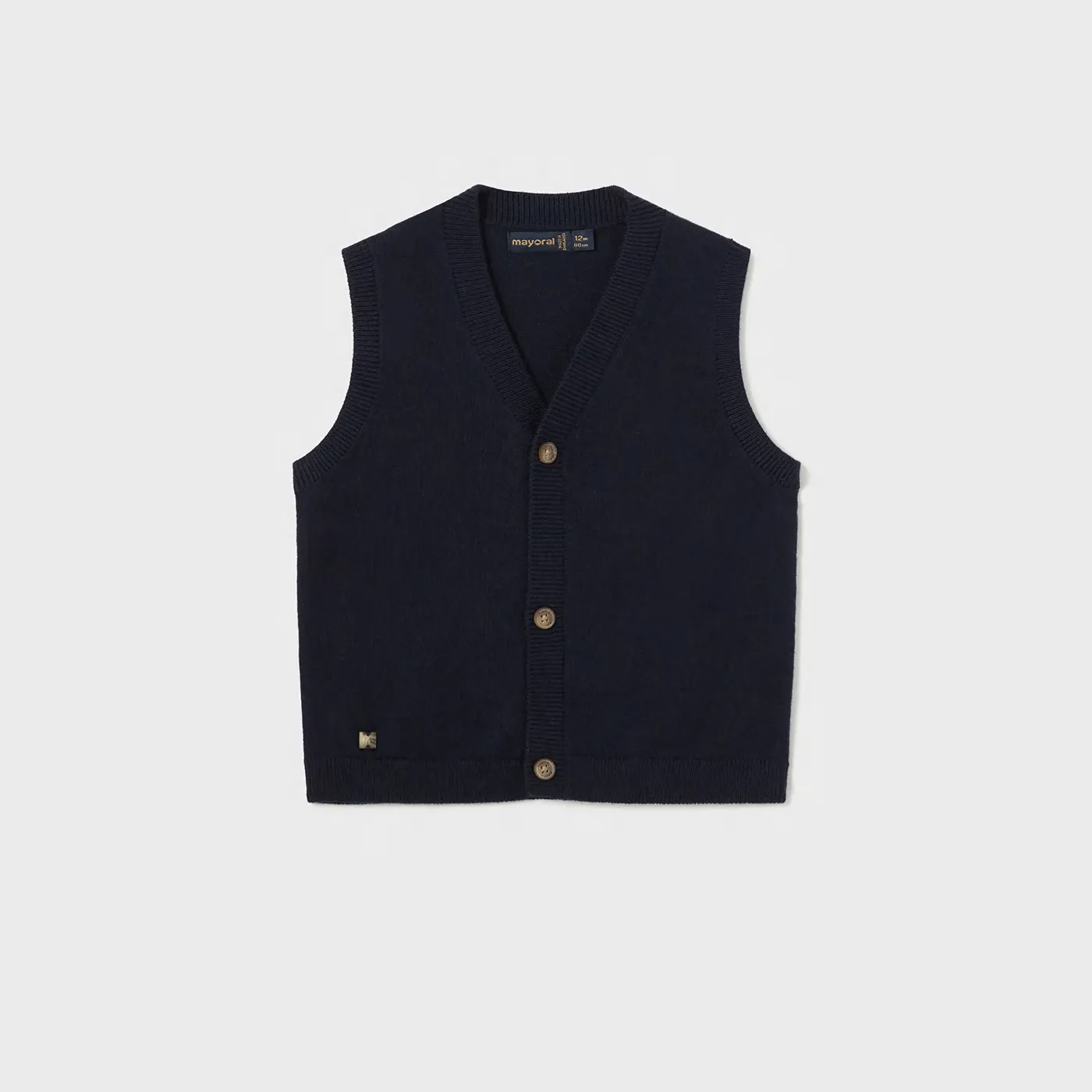 Navy Knit Vest