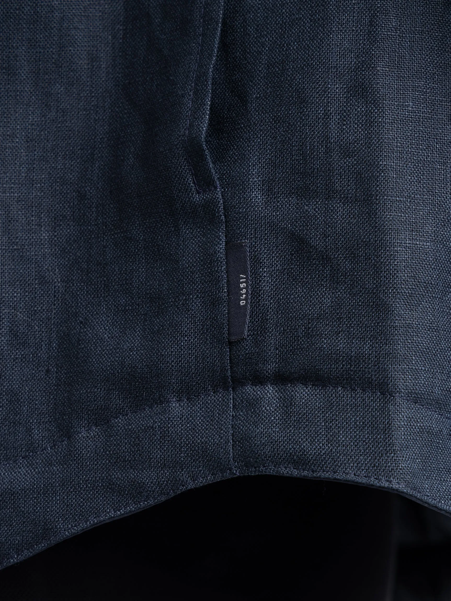 Navy Linen Breeze Overshirt