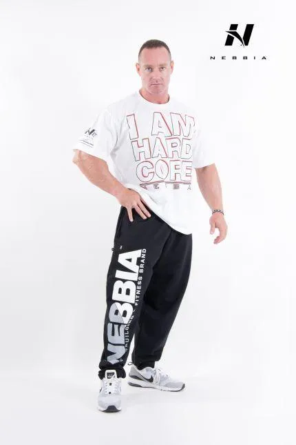 Nebbia Hardcore Fitness Sweatpants 310 - Black