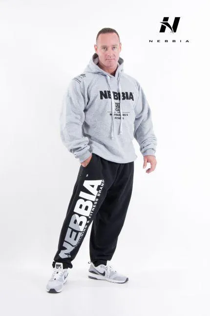 Nebbia Hardcore Fitness Sweatpants 310 - Black