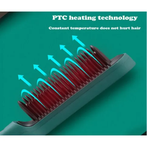 Negative Ion Professional Straightening Comb - MOQ 12 pcs